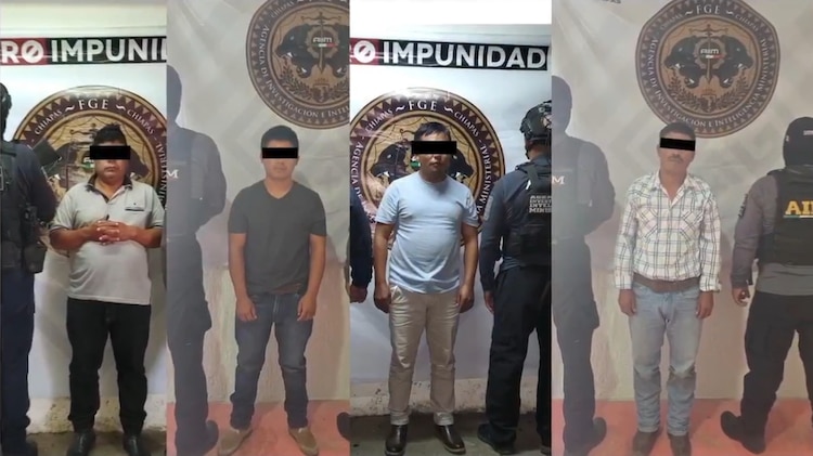 FGE Chiapas informó que detuvo a cuatro personas por su presunta responsabilidad en caso de abuso.