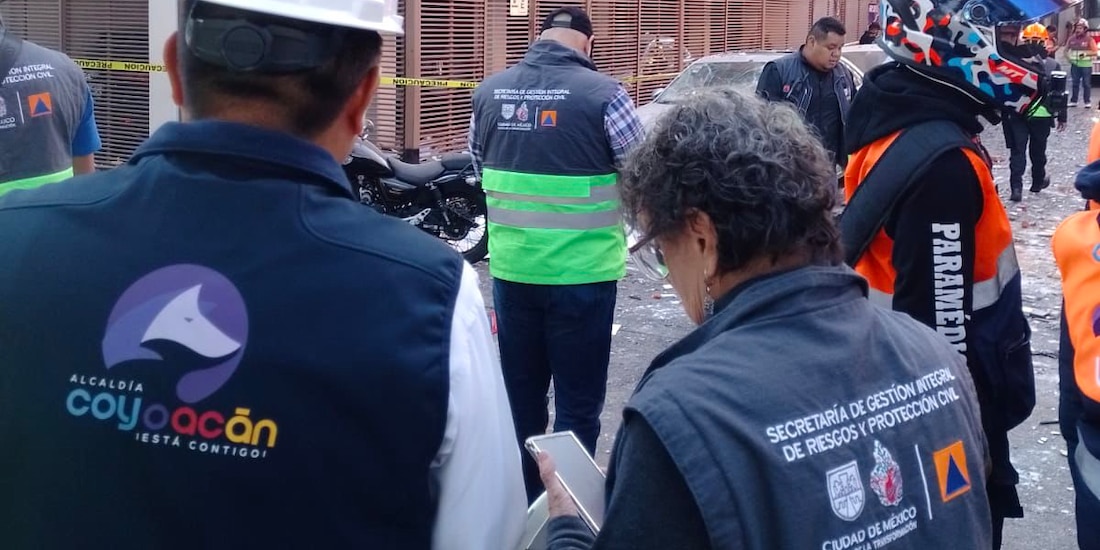 Explosión en edificio de Paseos de Taxqueña deja 7 heridos y 5 inmuebles dañados