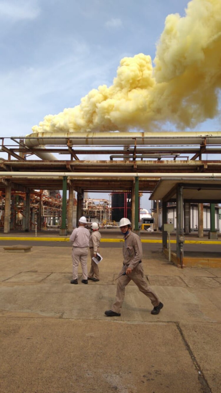 Refinería de Salina Cruz.