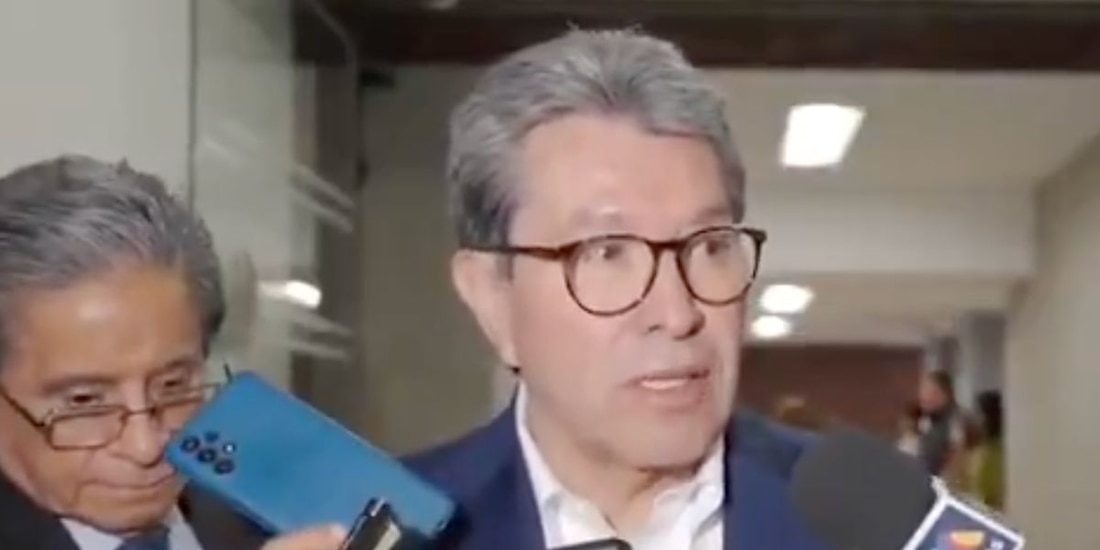 El coordinador de Morena en la Cámara de Diputados, Ricardo Monreal Ávila