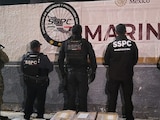Como parte de las acciones para combatir el tráfico de drogas, en Baja California, autoridades aseguraron 150 kg de metanfetamina.
