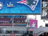 Una vista del Levi’s Stadium, sede del Super Bowl del próximo domingo entre Patriots y Seahawks, ayer.