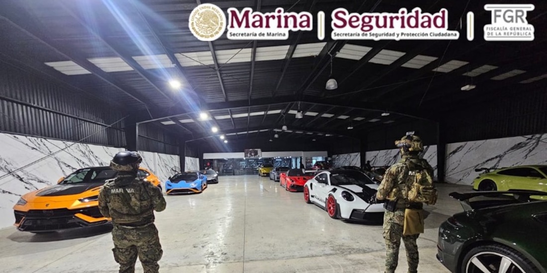 Imagen proporcionada por autoridades federales.