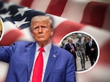 Junto a un marciano y como soldado en la Guerra de Independencia: las imágenes con IA que compartió Trump.