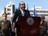 El presidente de El Salvador, Nayib Bukele.