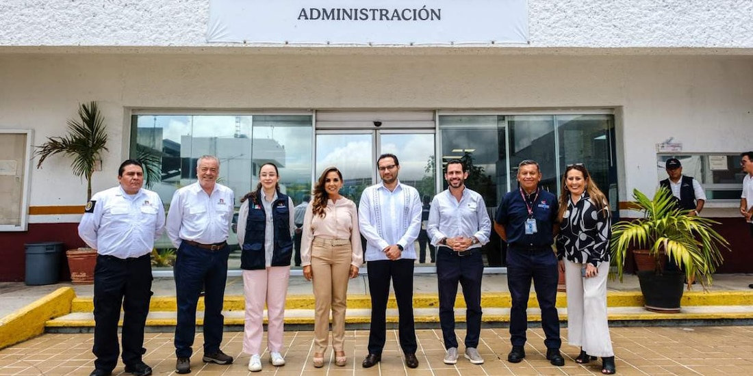 La gobernadora Mara Lezama encabezó la comitiva de inspección para garantizar que el principal destino del estado cuente con procesos de recepción modernos.