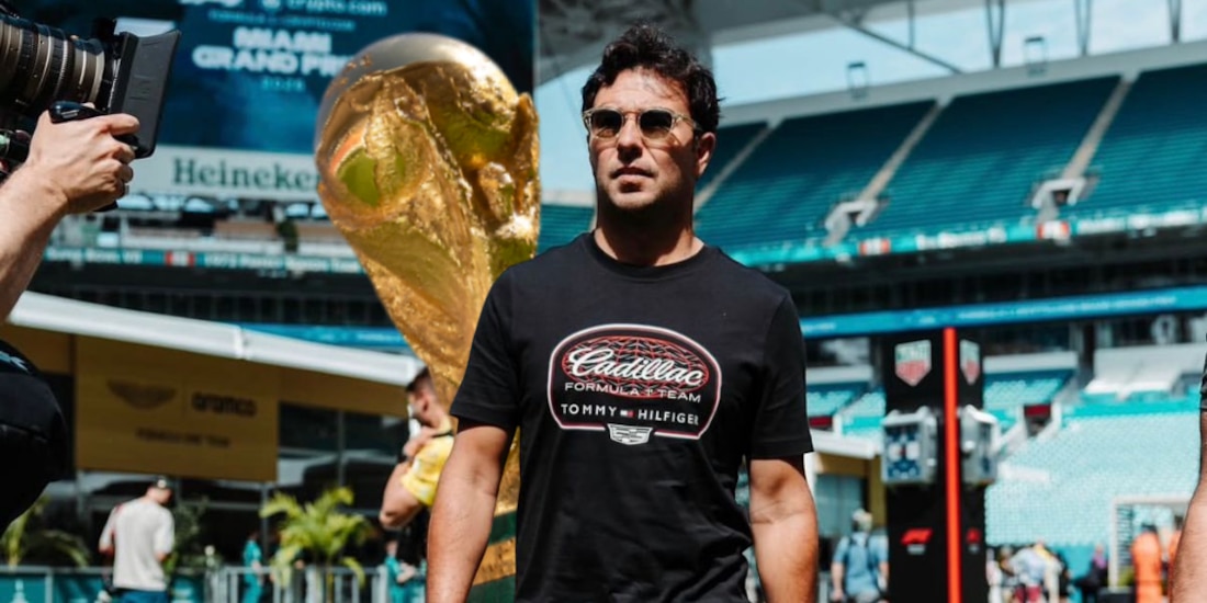 Checo Pérez tiene planeado asistir al Mundial 2026.
