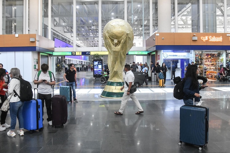Áreas remodeladas en la terminal 2 del AICM