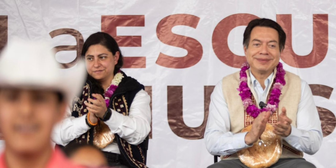 El secretario de Educación Pública, Mario Delgado, anuncia una inversión histórica para la infraestructura escolar del país.