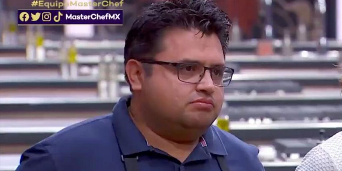 Erubiel lloró tras un fuerte regaño del Chef Joserra en MasterChef México
