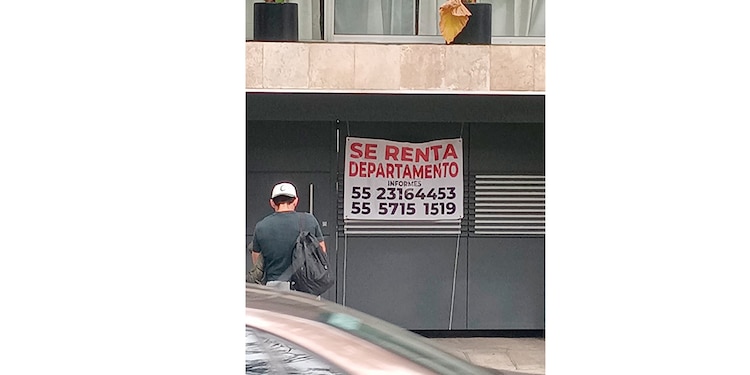Departamento en alquiler en la Ciudad de México, en imagen de archivo