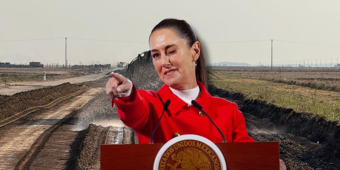 Sheinbaum reconoce labor de la Defensa en la construcción del tren México - Pachuca.