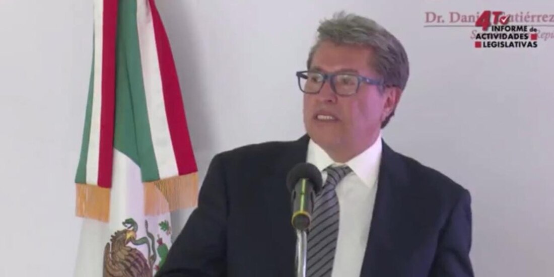 Ricardo Monreal dice que siguiente semana culmina proceso de Plan B electoral.