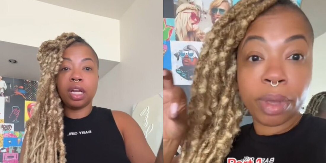 Una mujer dijo que tuvo suerte por recibir una gran cantidad de dinero y pudo comprarse propiedades.