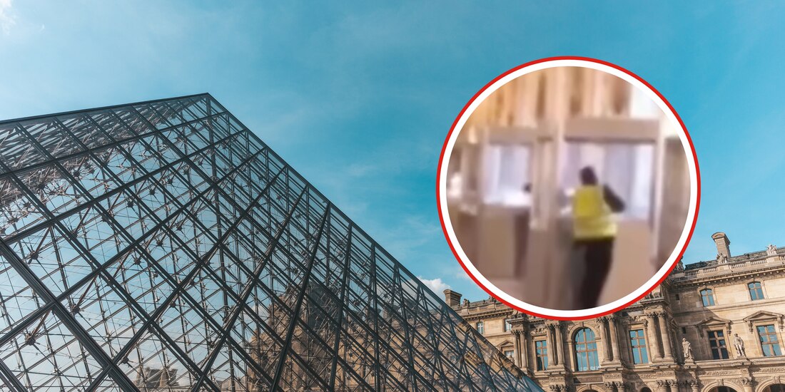 VIDEO del robo del Museo del Louvre