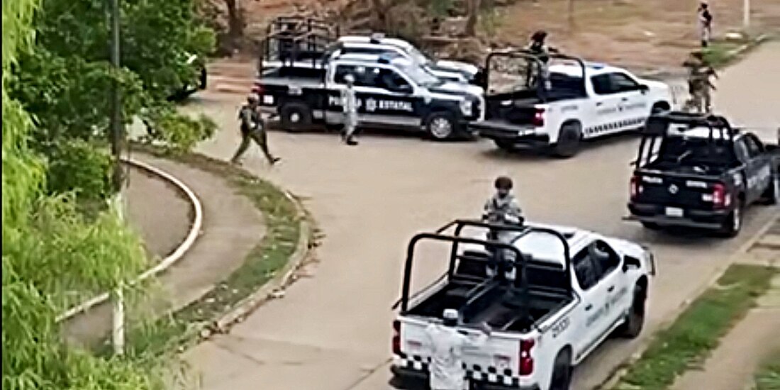 Fuerzas de seguridad se movilizaron al sitio.