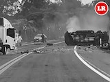 Menor falleció en un accidente ocurrido sobre la autopista Toluca-Zitácuaro.