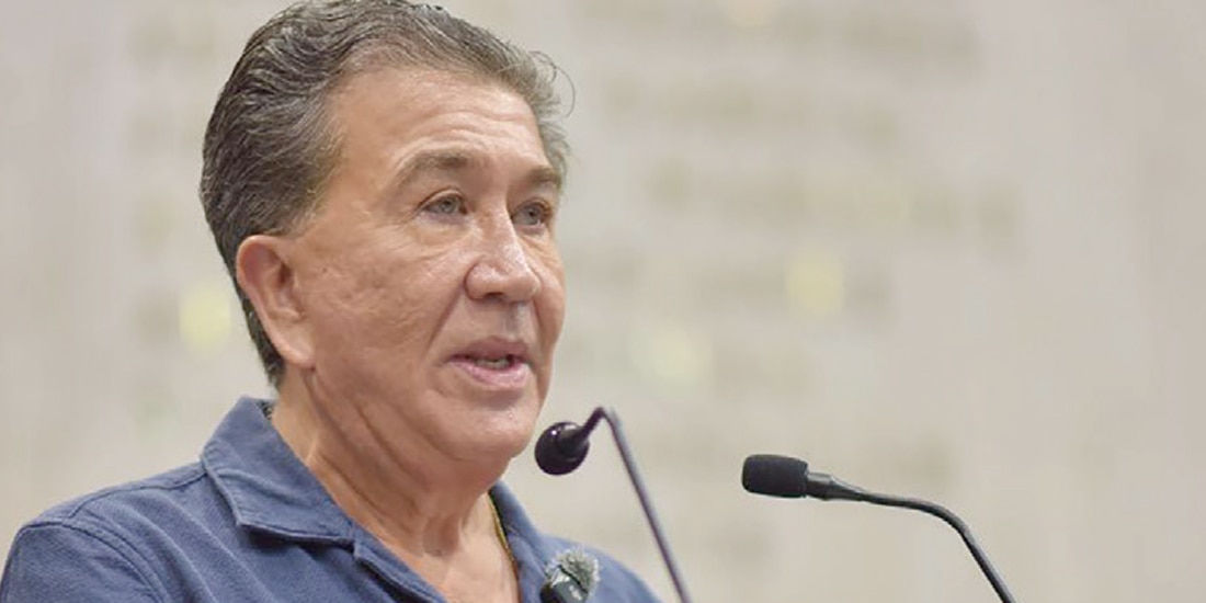 EL LEGISLADOR, durante su participación en el Congreso de Veracruz, el 28 de abril.