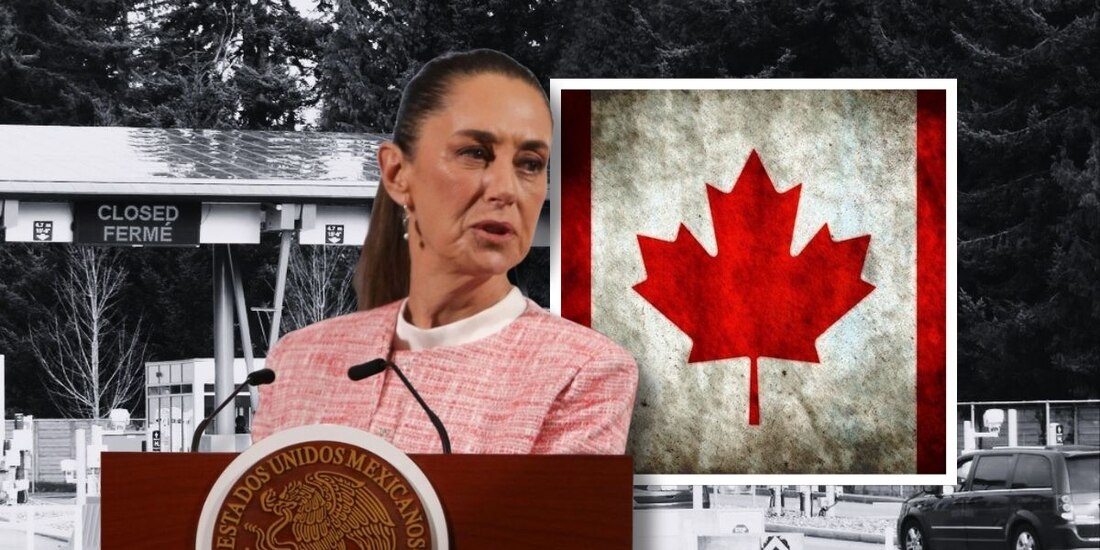 La presidenta Claudia Sheinbaum se refirió la decisión del gobierno canadiense.