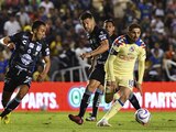 Una acción del Querétaro vs América, correspondiente a la Jornada 2 del Torneo Apertura 2023 de la Liga MX, en el Estadio Corregidora