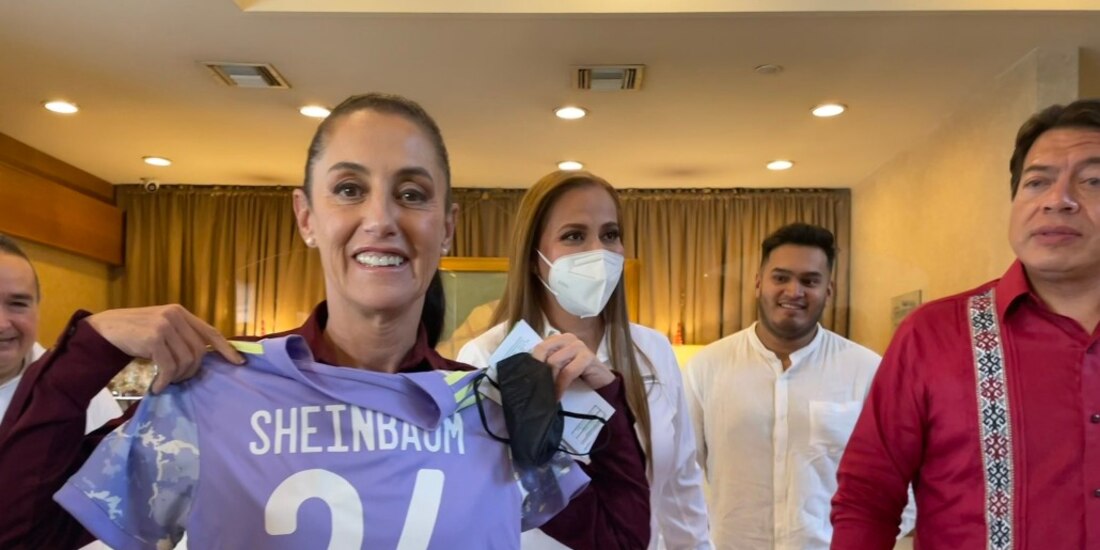 La Jefa de Gobierno acudió al evento "Por la unidad" en Coahuila.