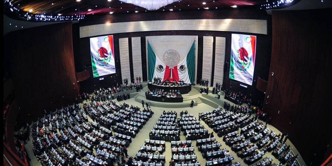 El salón de plenos de la Cámara de Diputados, en foto de archivo.