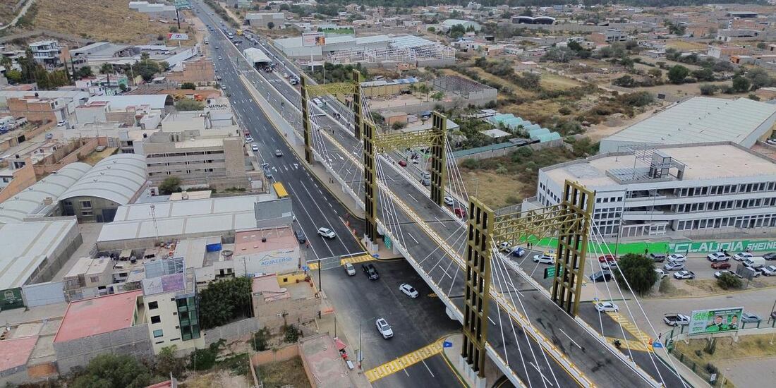 RICARDO GALLARDO ENTREGA NUEVO PUENTE VEHICULAR EN CIRCUITO POTOSÍ RICARDO GALLARDO ENTREGA NUEVO PUENTE VEHICULAR EN CIRCUITO POTOSÍ