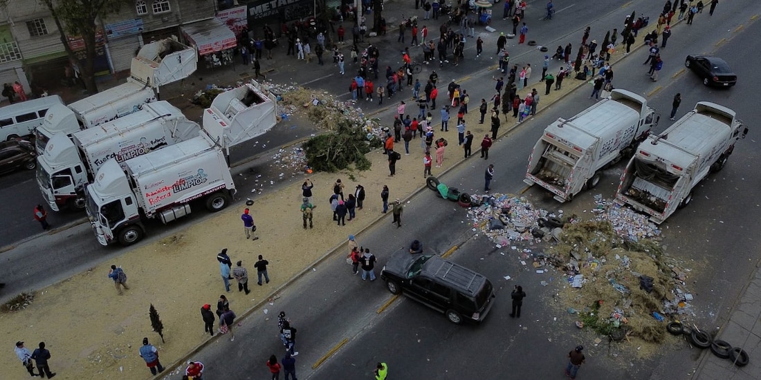 Bloqueo masivo en Ecatepec
