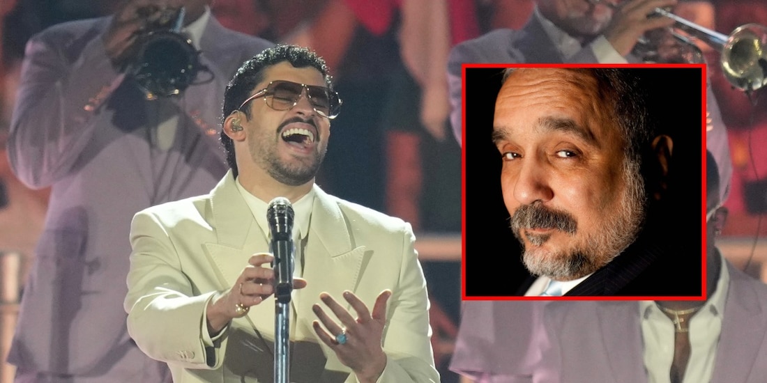 Bad Bunny rinde homenaje a Willie Colón en pleno concierto: