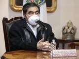 Miguel Barbosa, gobernador de Puebla.