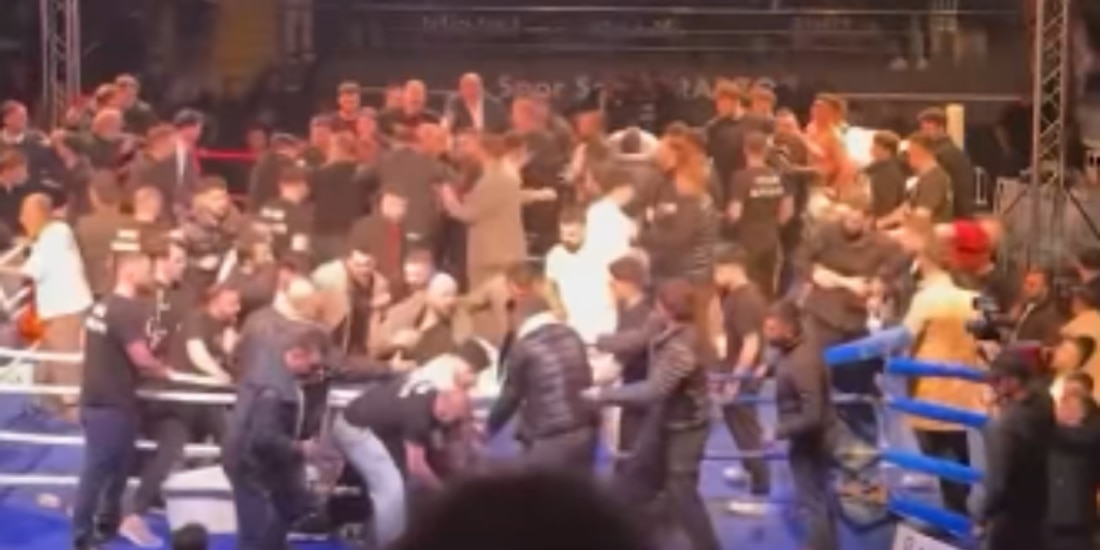 Pelea de box en Turquía termina en tragedia.