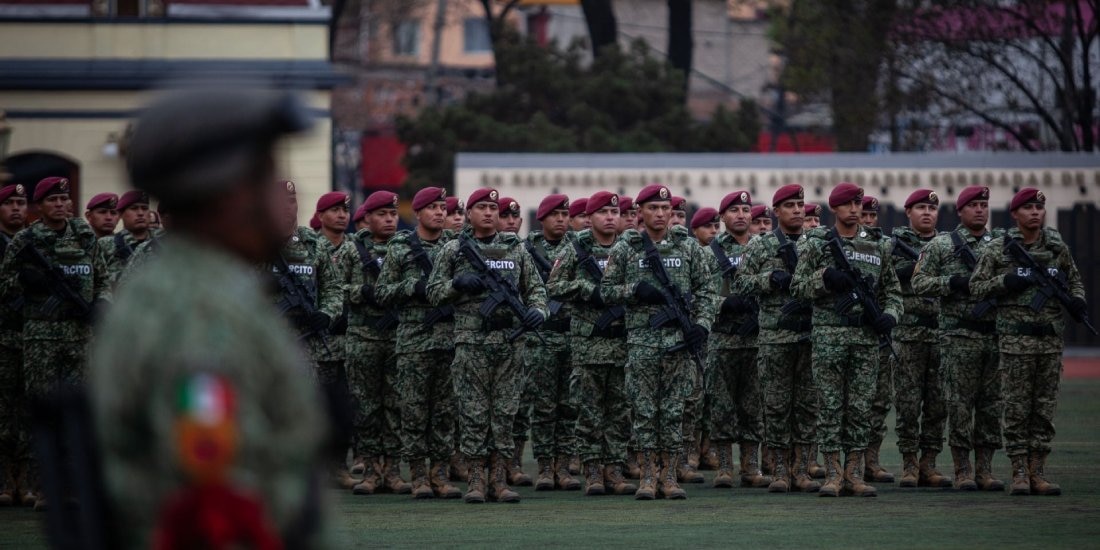 Elementos de las Fuerzas Armadas, en una fotografía ilustrativa.