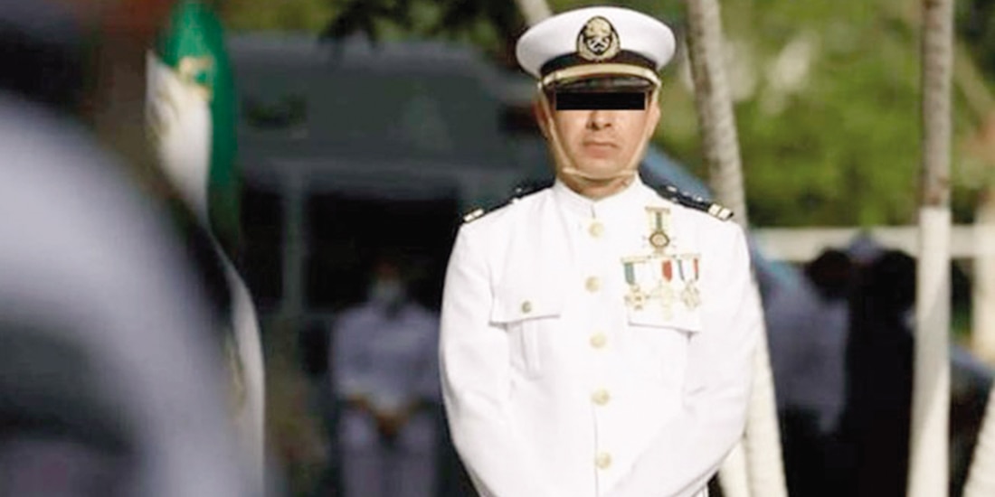 Fernando Farías en un evento oficial de la Semar, en foto de archivo.