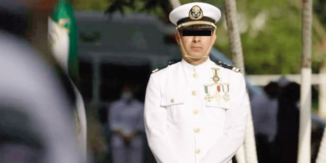 Fernando Farías en un evento oficial de la Semar, en foto de archivo.