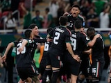 Jugadores de la Selección Mexicana festejan el gol de Luis Romo contra Corea del Sur en el Mundial 2026.