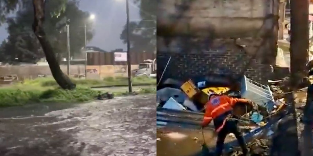 Afectaciones por lluvia