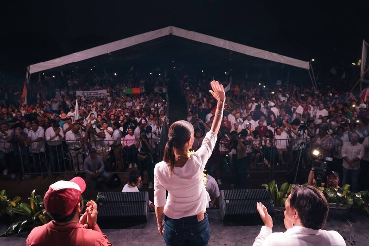 “Se va a derribar el mito de que aquí no podía triunfar nuestro movimiento”, afirmó Mario Delgado, dirigente nacional de Morena