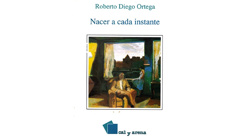 Uno de sus libros de poesía, publicado en 1994 por Cal y arena.