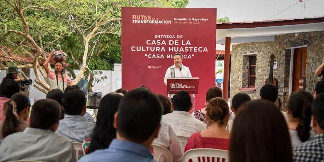 Julio Menchaca impulsa política cultural transformadora en Hidalgo.