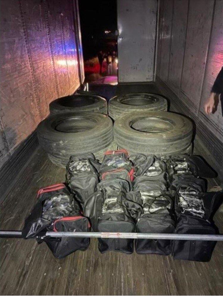 Droga ha sido localizada en camiones.