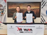 Anuncia gobernador Esteban Villegas ampliación de empresa coreana Yura Corporation