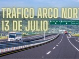 ¿Sigue el tráfico en Arco Norte este sábado 13 de julio de 2024?