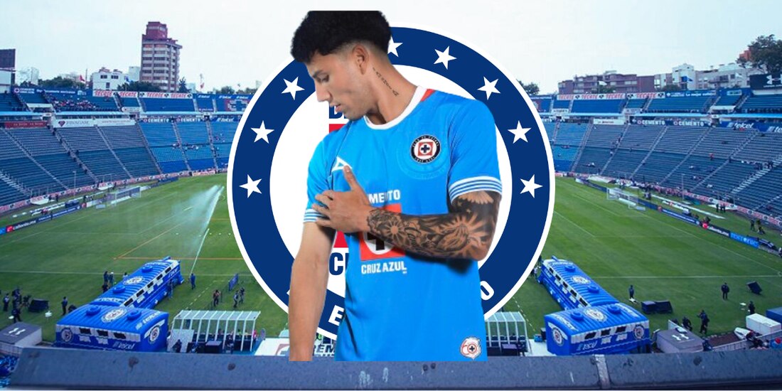 Cruz Azul presenta a Jorge Sánchez como su refuerzo para el Apertura 2024