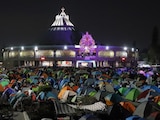 Feligreses a la Basílica de Guadalupe