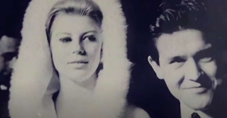 Leo Dan y su esposa Marietta Tévez en su boda