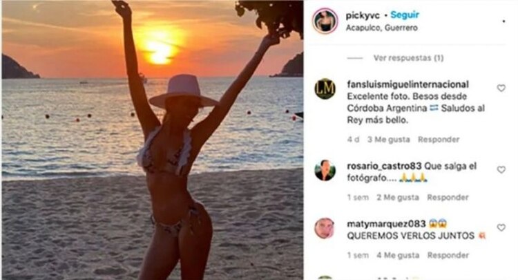 Mercedes "Picky" Villador, novia de Luis Miguel