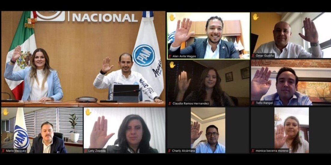Este miércoles, el PAN instaló el Comité Ejecutivo Nacional.