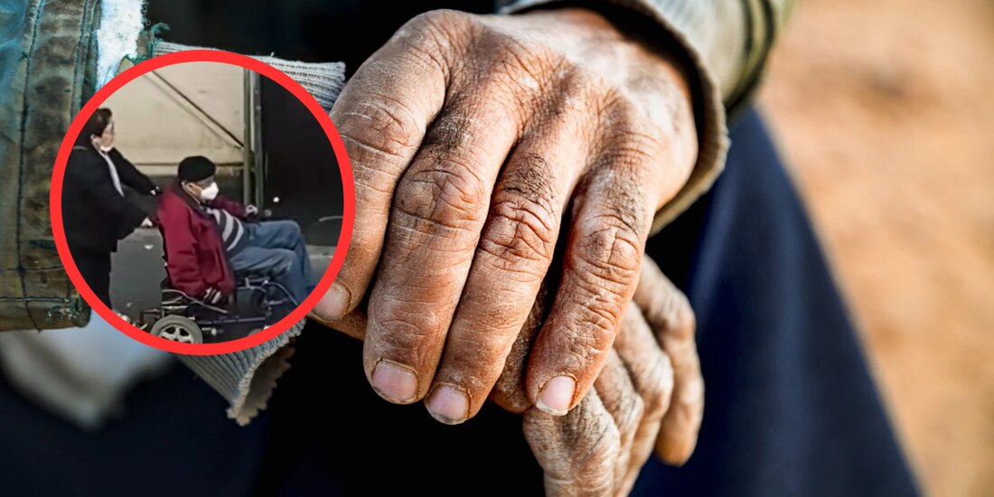 Pareja de la tercera edad conquista TikTok con su creativo paseo