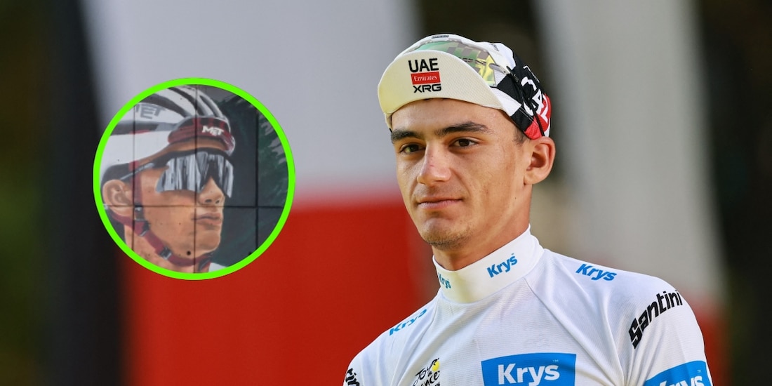 Ensenada le rindió homenaje a Isaac del Toro tras su tercer lugar en el Tour de France con un impresionante mural.