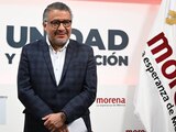 Horacio Duarte, en conferencia de prensa de Morena el 4 de enero.